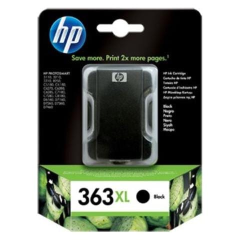 C8719EE Cartuccia Ink Originale 363 Nera per HP 3110 / 3210 Capacità 800 Pagine - Foto 2