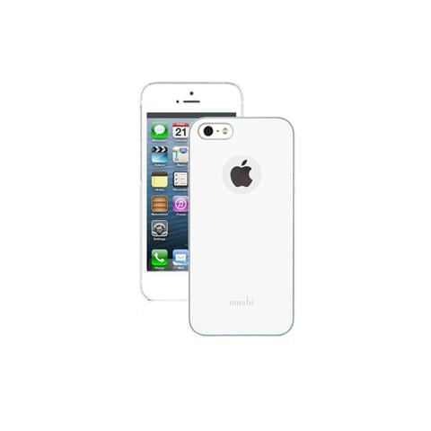 iGlaze - Hard Shell per iPhone 5/5s - White - Foto 1