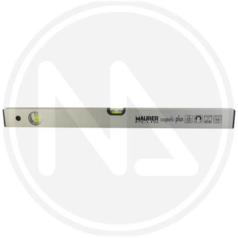 Livella Rettangolare Magnetica Magnetic Plus 60 cm misura 50x22 mm Maurer Plus - Foto 4