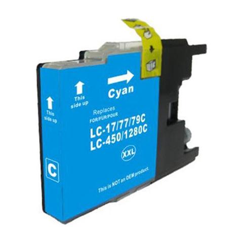 Cartuccia Ink-Jet Compatibile Brother LC1280 C Ciano - Foto 1