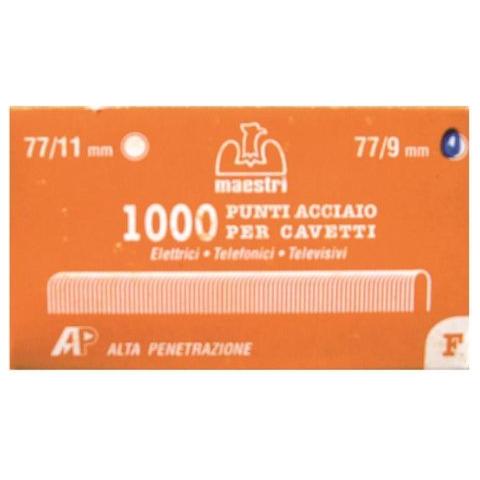 Punti metallici M77/9 Cf. 1000pz. - Foto 2