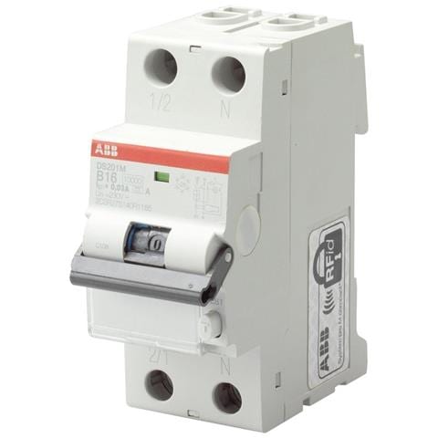Ds201ac25003 - Ds201 Interruttore Differenziale Magn. 6ka 1p+n Ac C25 30ma - Foto 2