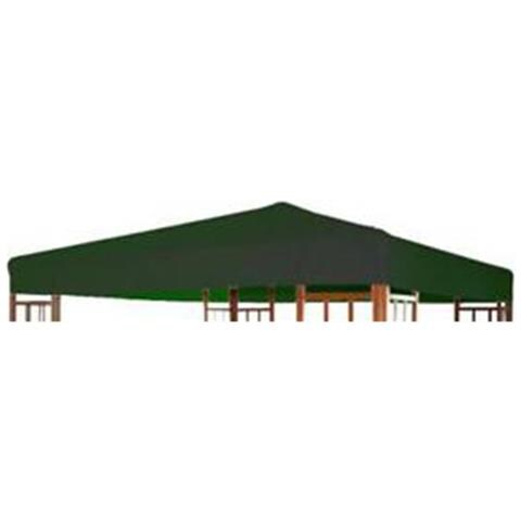 Top Copertura X Gazebo Legno 3x3poliest. verde - Foto 2