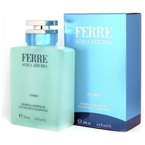 Profumi Uomo Ferre Acqua Azzurra For Men Shampoo & Shower Gel 200 Ml - Foto 1