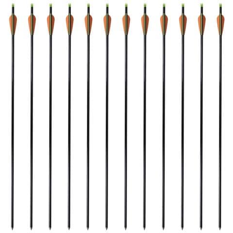 Set 12 Frecce Per Arco Composito Standard 76,2 Cm / 0,8 Fibra Vetro - Foto 5