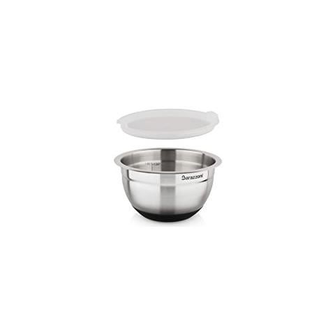 Ciotola Impastare Con Coperchio 16cm Inox Silicone - Foto 1