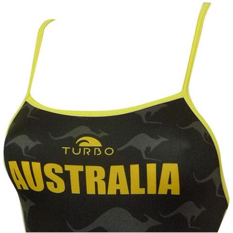 Costumi Bambina Australia Kangaroo Signal Thin Strap Costumi Junior 9-10 Years - Foto 2
