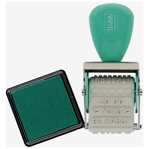 Timbro Girevole Legami - 12 Messaggi Diversi - Con Tampone - Foto 1