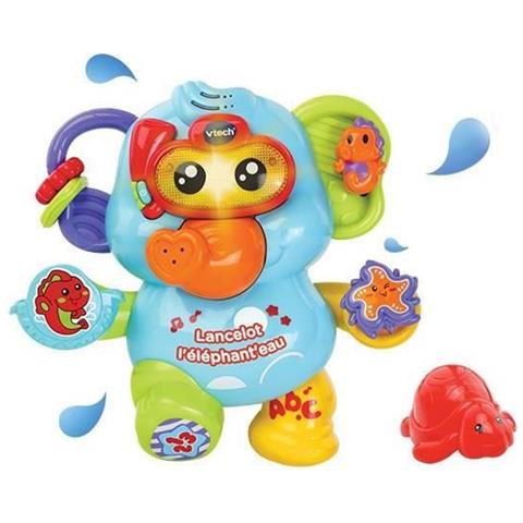 Il Vtech- Lancelot Elephant'eau Bambino Giocattoli Prima Era, 80-515305, Multicolore - Foto 5