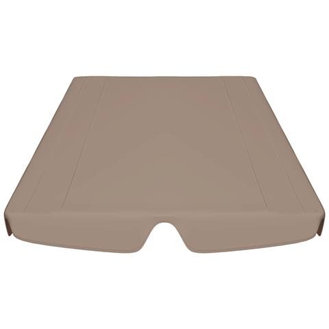 Baldacchino per Dondolo Giardino Tortora 188/168x145/110 cm - Foto 7