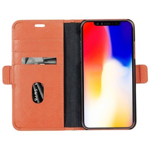 Milano - Custodia A Portafoglio Per Iphone Xr - Ruggine - Foto 1