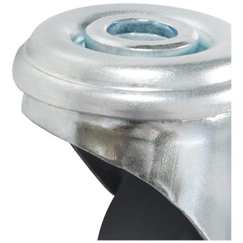 Ruote Girevoli con Foro per Bullone 12 pz 50 mm - Foto 2