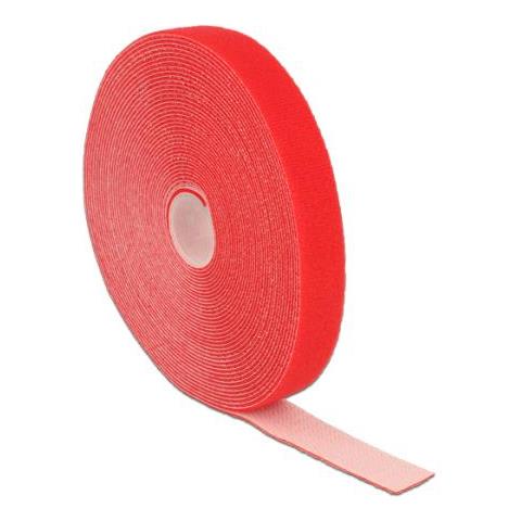 20 Fascette In Velcro Per Cavi - 20cm X 20mm, Rosso Fluo - Foto 10
