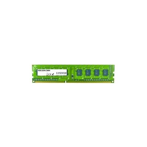 2-Power 4GB DDR3 DIMM, 4 GB, DDR3, 1600 MHz, Verde, 14g - Foto 1