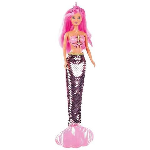 Simba - Steffi Love Sirene Paillettes - Fashion Doll 29cm - Paillettes Reversibili - Pinna Rimovibile - Foto 1
