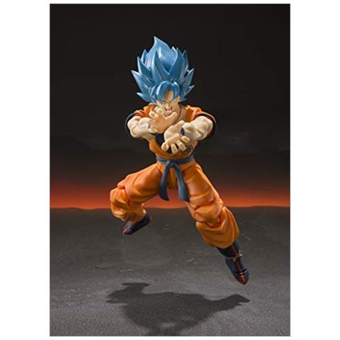 Dragon Ball Super Broly S. h. Figuarts Action Figure Super Saiyan God Super Saiyan Goku Super 14 Cm - Foto 3