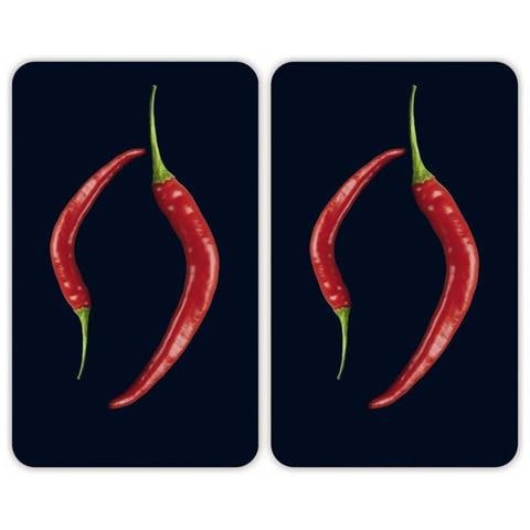 WENKO Sottobicchiere Piastre Protettive Hot Chili Duo — 2 Pezzi Wenko
