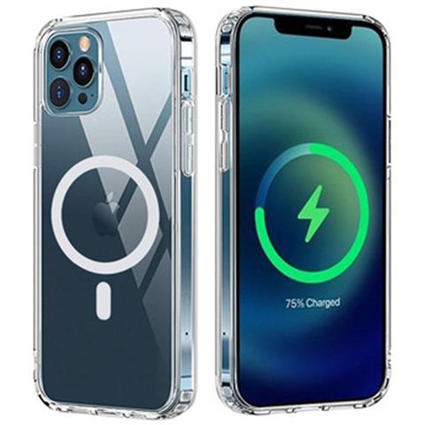 Cover Mobile Per Iphone 11 Pro Compatibile Con Caricabatterie Magsafe Trasparente - Foto 10