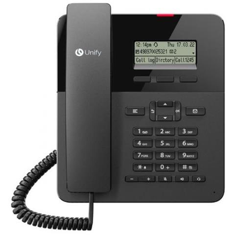 Unify Openscape Desk Phone Cp110 Telefono Analogico Nero (openscape Desk Phone Cp110) - Versione Uk - Foto 1