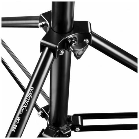 Walimex 20305 Treppiede Sistema Di Illuminazione 3 Gamba /gambe Nero - Foto 3