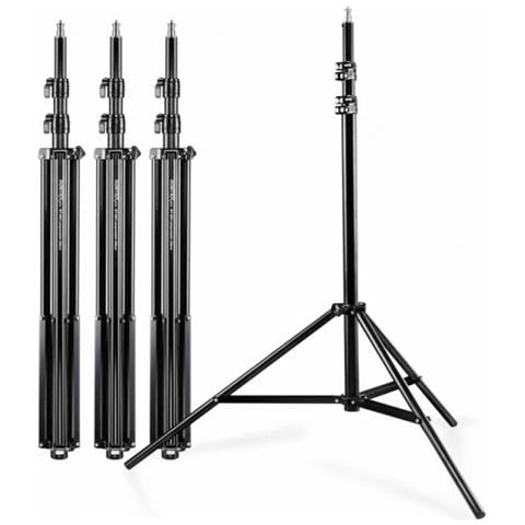 Walimex 20305 Treppiede Sistema Di Illuminazione 3 Gamba /gambe Nero - Foto 1
