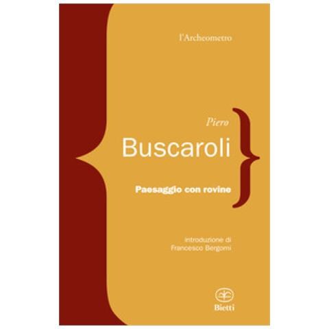 Piero Buscaroli - Paesaggio Con Rovine - Foto 1