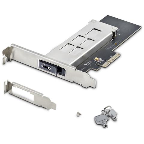 Schede di Interfaccia per PC PCIe 4.0 M. 2 64 GB /s Argento Nero - Foto 1