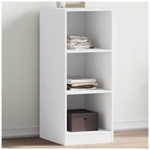 Armadio Bianco 48x41x102 Cm In Legno Multistrato - Foto 1