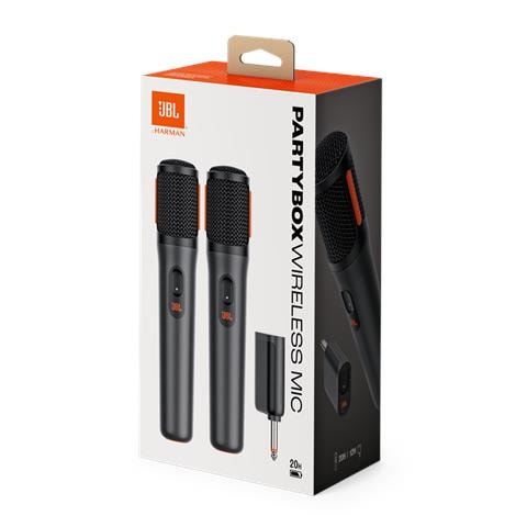 Partybox Microfono Digitale Wireless Ricaricabile - 2PK,Colore Nero - Foto 2