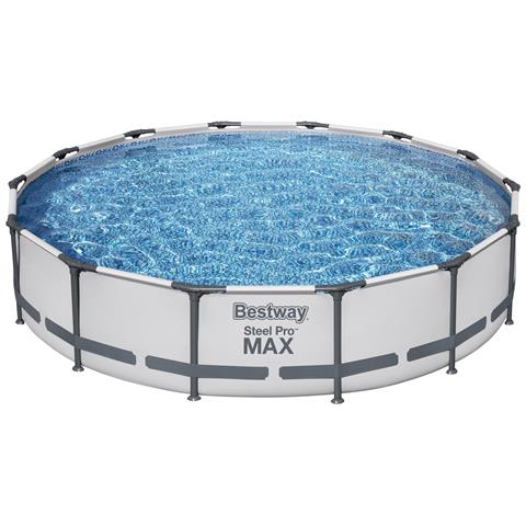 Piscina Tonda Con Struttura Steel Pro Max 427x84 Cm 56595 - Foto 2