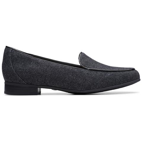 Un Blush Ease, Mocassini Da Donna In Tessuto Grigio, Slip-on 39,5 - Foto 1