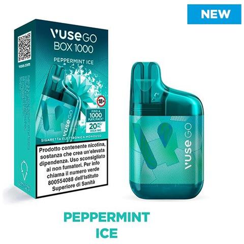 Peppermint 20mg Disposable Go Box 1000 - 1000 Puff - Vape Pen Usa E Getta - Foto 1