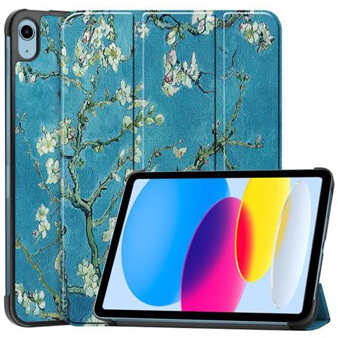 TABX-IP10-COVER11 custodia per tablet 27,7 cm (10.9") Custodia flip a libro Blu, Verde, Bianco - Foto 1