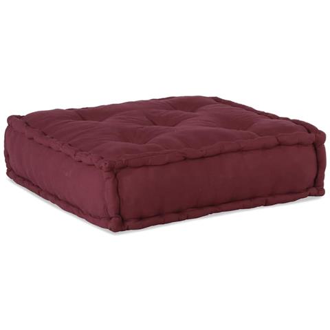 Pouf Modulare Marrone Rossiccio 70x70x36 in Tessuto - Foto 9