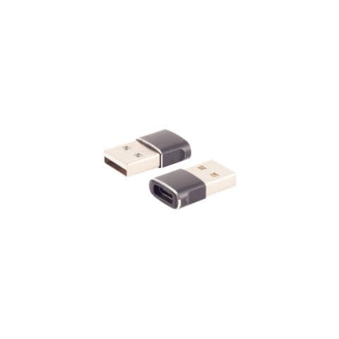 BS14-05034 adattatore per inversione del genere dei cavi USB A USB C Grigio - Foto 1
