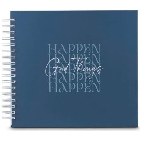 Good Things Album Fotografico E Portalistino Blu 100 Fogli 10 X 15 Rilegatura A Spirale - Foto 2