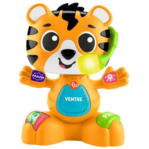 Fisher-price-link Squad Tiger Body Parts-giocattolo Di Attività Musicale Hyl00 - Foto 1