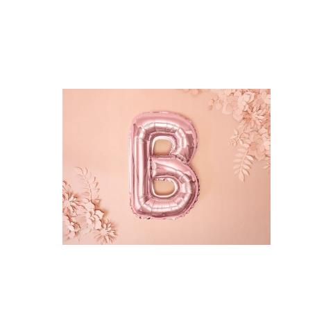 Palloncino Lettera B In Rosa Oro - Decorazione Perfetta Per Ogni Occasione - Foto 2
