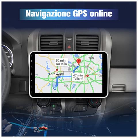 10.1 Pollici Autoradio 1 Din (schermo Ruotabile) Android 13 (2+64gb) Car Radio Con Carplay/android Auto Gps Bluetooth Wifi Fm Rds - Foto 7