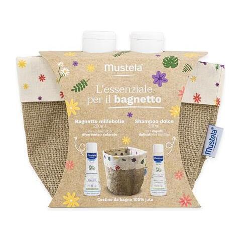Mustela Cofanetto Essenziale Bagnetto (Bagnoschiuma+Shampoo) - Foto 1