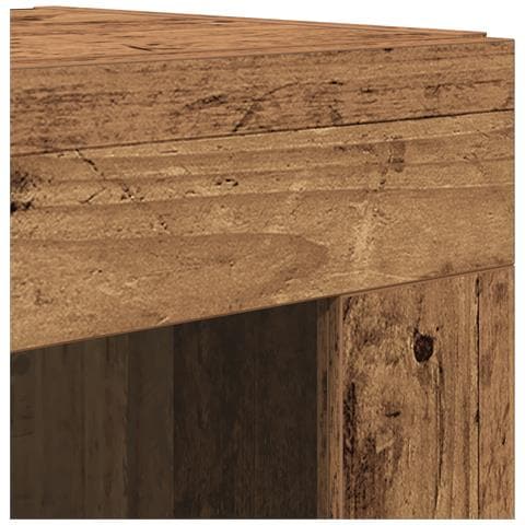 Highboard Legno Vecchio 69.5x34x180 cm Legno Ingegnerizzato - Foto 9