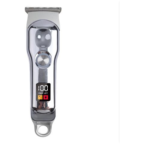 Tagliacapelli Elettrico Professionale Da Uomo: Rifinitura Perfetta Per Capelli E Barba Silver - Foto 2