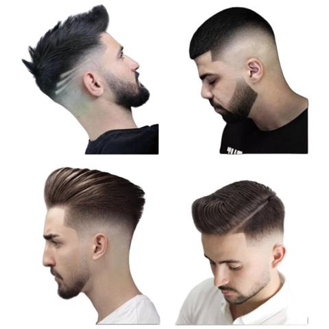 Tagliacapelli Elettrico Professionale Da Uomo: Rifinitura Perfetta Per Capelli E Barba Silver - Foto 5