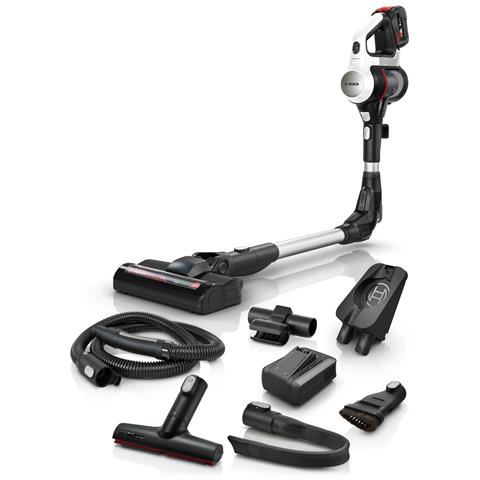 Scopa Elettrica 2 in 1 BSS715CARP Capacità 0.3 L Senza Sacco Batteria 5 Ah Colore Nero Argento Bianco - Foto 1