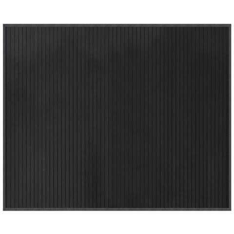 Tappeto Rettangolare Grigio 80x100 cm in Bambù - Foto 1