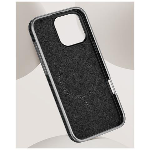 Custodia Magnetica Nera In Pc Compatibile Con Iphone 17 - Cover Protettiva Antiurto - Foto 2