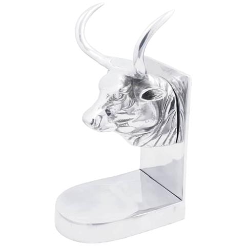 Fermalibri 2 pcs Argento 17 x 15 x 27 cm Alluminio - Foto 1