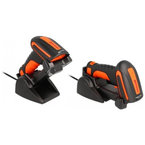 Scanner industriale di codici a barre 1D e 2D per 2,4 GHz o Bluetooth con stazione di ricarica induttiva - Foto 6