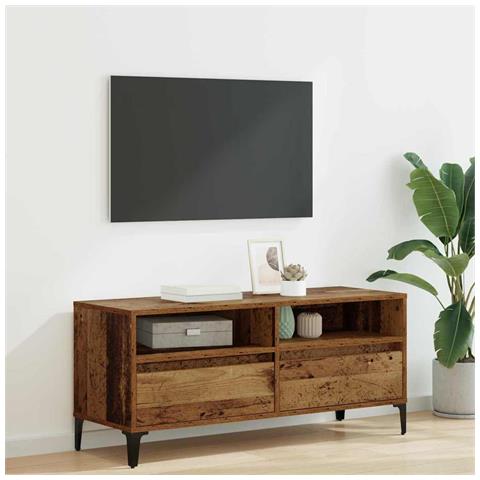 Mobile TV con cassetto Legno vecchio 100 x 34,5 x 44,5 cm - Foto 2