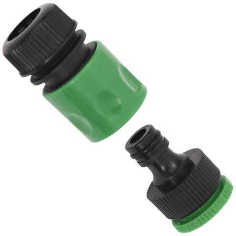 Set Tubo da Giardino con Raccordi Verde 0,75" 10 m in PVC - Foto 9